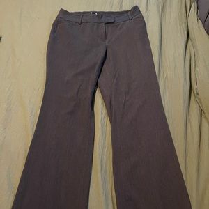 Womens charcoal gray slacks